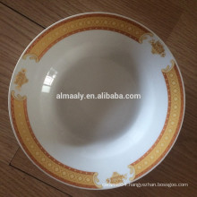 7" ceramic deep soup plate